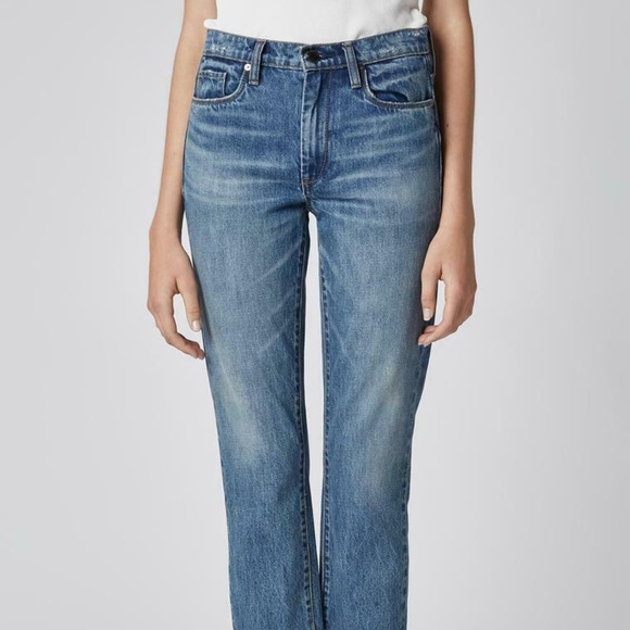 BLANK NYC Women's Denim Maddison Crop Stagger Hem Straight Leg Jeans Size 29 NWT - Picture 3 of 8